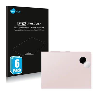 Produktbild von 6x Für Samsung Galaxy Tab A8 WiFi (NUR Kameraschutz) Schutzfolie Savvies Displayschutz Display Schutz Folie Klar Transparent