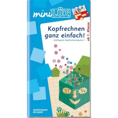 Productafbeelding van miniLÜK. Kopfrechnen ganz einfach 1