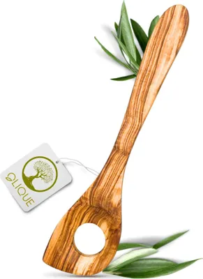 Produktbild von Risottolöffel aus Olivenholz (30 cm) – nachhaltig, antibakteriell, Küchenklassiker