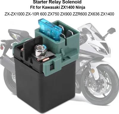 Obrázok produktu pre Štartovacie relé pre Kawasaki ZX1400 Ninja ZX-ZX1000 ZX-10R 600 ZX750 ZX900 ZZR600 ZX636