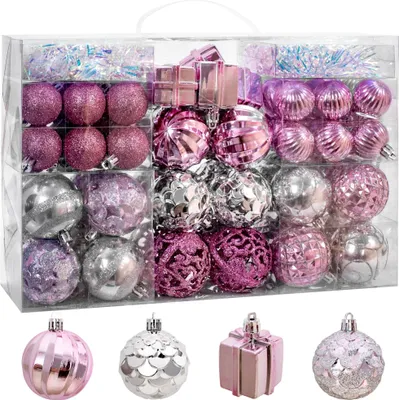 Zdjęcie produktu dla Bombki Choinkowe Mix 72Szt 311435