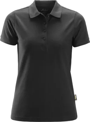Produktbild von Snickers Damen Poloshirt Schwarz-L