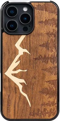 Produktbild von Holzhülle für iPhone 16 Pro Max, Bewood Imbuia-Gebirge