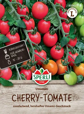 Produktbild von SPERLI Tomatensamen Umamini F1 Solanum lycopersicum 5 Pflanzen