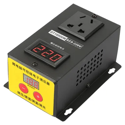 Produktbild von AC 220V 10000W Hochpräziser einstellbarer elektronischer Thyristor-Spannungsregler