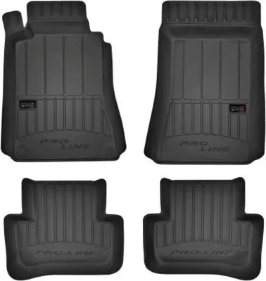Produktbild von FROGUM ProLine 3D TPE Fußmatten passend für MERCEDES-BENZ C-Klasse Limousine (W203) Vorne+Hinten