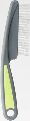 Produktbild von Kleintier Floh- und Staubkamm, 15 cm, grün