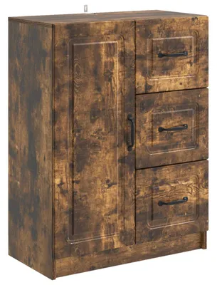 Image de Buffet Chêne fumé 66 x 34,5 x 87 cm Bois d'ingénierie
