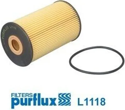 Produktbild von Ölfilter PURFLUX L1118 Filtereinsatz für AUDI A8 (4D2, 4D8)