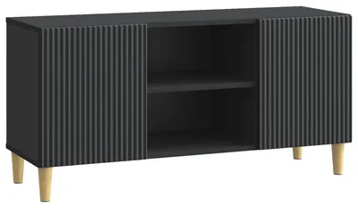 Obrázok produktu pre TV skrinka Čierna 102 x 34,5 x 50 cm Kompozitné drevo