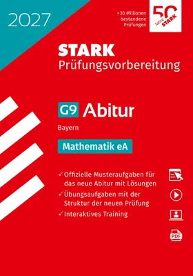 Produktbild von STARK Mathematik eA - Abitur 2027 Bayern - Prüfungsvorbereitung