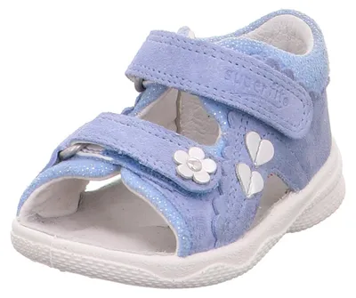 Produktbild von Superfit Polly, Baby Mädchen Sandalen, Beige (Hellblau 85), 18 EU (2 Child UK)
