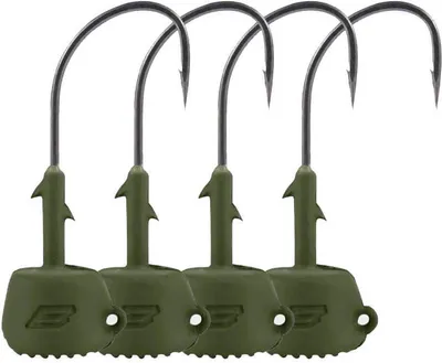 Produktbild von BKK Silent Chaser-NED Head NH-1 - Jighaken, Farbe:Green, Größe/Gewicht:Gr. 3/0 / 1/2oz