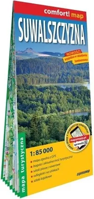 Obrázok produktu pre Suwalszczyzna laminowana mapa turystyczna 1:85 000