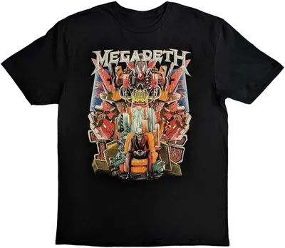 Obrázek produktu pro Megadeth - Tričko "Budokan" pro muže/dámy Uni RO8523 (M) (Black)