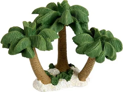 Obrázek produktu pro ZOLUX Dekorace Ostrov s 3 kokosovými palmami NANO 13,5x10x9,5cm, Z855148