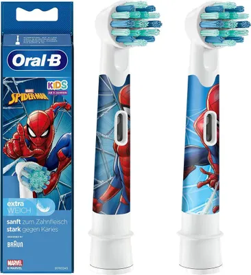 Immagine prodotto di Oral-B Spiderman EB -10s Testine di ricambio Oral-B 2 pezzi