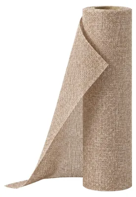 Produktbild von G.schmückt Tischband Jute-Leinen-Optik, Tischläufer auf Rolle zuschneidbar, schmale Tischdecke, Tischdeko Basis für Feste Natur Beige 6m x 30cm