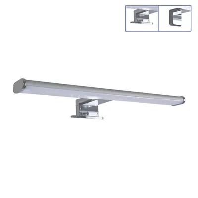 Obrázok produktu pre Nástenné svietidlo FONTEA DUALFIX LED/12W,4000 K,IP44 L: 600, W: 120, H: 47, pätica LED, chrómovo biela
