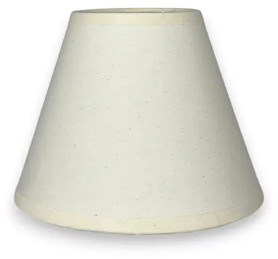 Produktbild von Various Leuchten Lampenschirm Creme – E14 Baumwollstoff, konisch, 16 cm