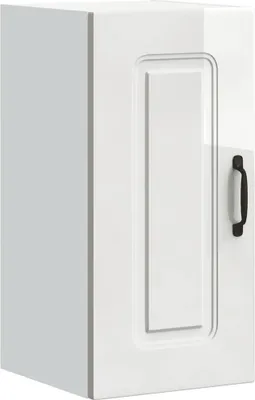 Produktbild von vidaXL Küchen-Hängeschrank Kalmar Hochglanz-Weiß Holzwerkstoff