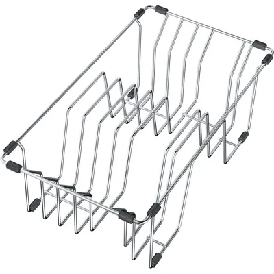 Edelstahl-Abtropfgestell 425x245 mm, für Geschirr