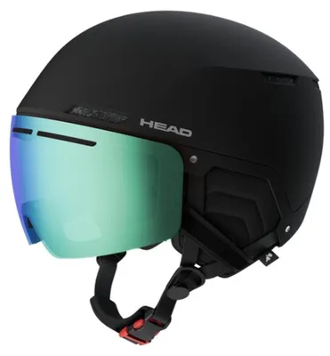 Immagine prodotto di Casco sci snowboard casco sci snowboard con visiera - Head Cinema Photo - nero - casco con visiera - con sistema di ventilazione ottimizzato - casco a guscio duro sci snowboard, taglia:XL/XXL (60-63 cm)