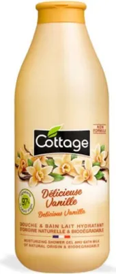 Produktbild von COTTAGE Douche & Bain Lait Hydratant Duschgel Delicious Vanilla 750ml