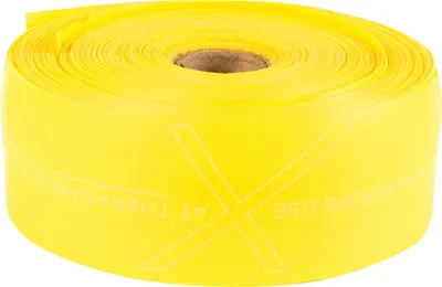 Produktbild von TheraBand Fitnessband "CLX", 22 m Rolle, Gelb, Leicht