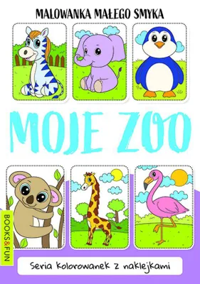 Immagine prodotto di Libro da colorare per bambini Il mio zoo