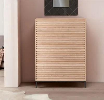 Produktbild von Cecilie | G Kommode 4 Schubladen Eiche