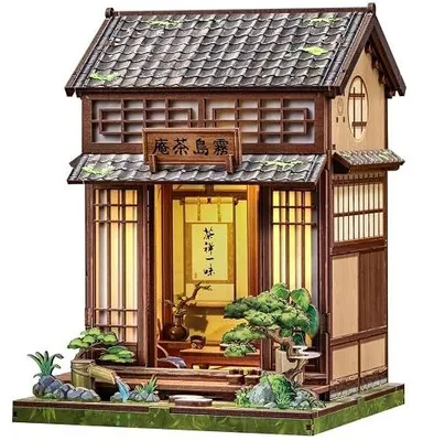 Zdjęcie produktu dla Book nook domek miniaturowy DIY drewniany tarot LED na prezent dla dorosłyc