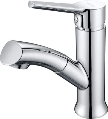Immagine prodotto di Rubinetto da parete con doccetta estraibile per bagno e cucina