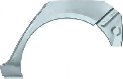 Produktbild von DIEDERICHS Seitenwand Reparaturblech für SKODA Fabia II Schrägheck (542)