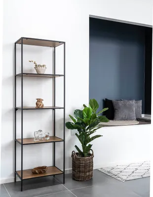Produktbild von House Collection Regal Dina Eiche 51 x 36 x 170 cm