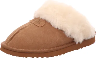 Produktbild von OOG Damen-Hausschuh-Pantoffel Braun, Farbe:braun, EU Größe:38