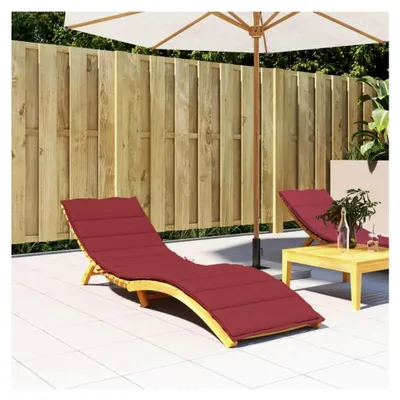 Produktbild von Liegenauflage für Sonnenliege Gartenliege Weinrot 200x50x3 cm Oxford-Gewebe