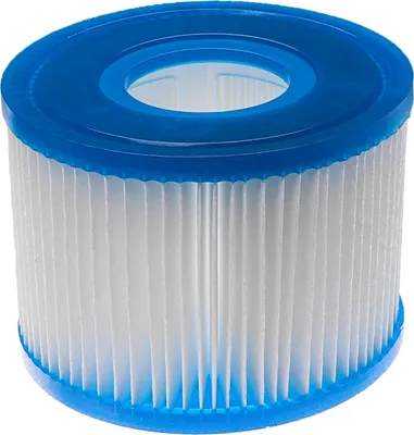 Produktbild von vhbw Filterkartusche Typ S1 kompatibel mit Intex PureSpa 28403E, 28443E, 28423E, 28453E, 28413E, 28407E, 28421E Pool - Ersatzfilter Blau Weiß