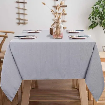 Produktbild von Tischtuch aus wasserabweisendem Material - wasserschutz, fleckenresistenz - 140 x 140 cm - 100% Polyester