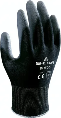 Produktbild von Griffhandschuhe Showa B0500 L Weiß | 10 Stück