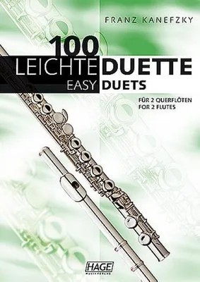 Produktbild von 100 leichte Duette für 2 Querflöten. 100 Easy Duets for 2 Flutes