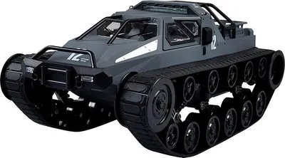 Immagine prodotto di Amewi Veicolo cingolato della polizia militare grigio - Motore elettrico - 1:12 - Pronto a correre (RTR) - Blu - Grigio - Ragazzo/Ragazza -