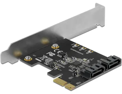 Image de Delock 90431 DELOCK 2Port SATA PCI Express Karte Low Profile Formfaktor