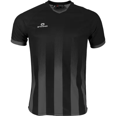 Image de Maillot Stanno Vivid à manches courtes pour homme - Noir / Anthracite