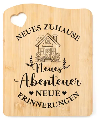Image de Ensemble de planches à découper en bambou - Surface antidérapante - Pour la préparation des aliments en cuisine - Lot de 3