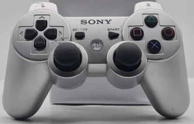Produktbild von Sony Playstation 3 Controller Gamepad Drücker Wireless PS3 Original Silber