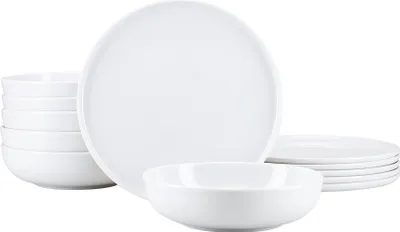 Obrázok produktu pre CreaTable, 25078, Session White, 12-dielny servis, porcelán