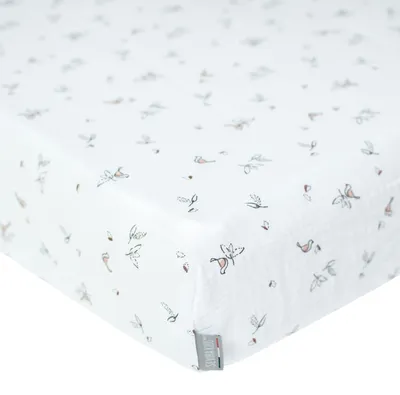 Produktbild von Spannbettlaken Melody - 90x200 cm - weiß | by SEVIRA KIDS