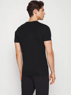 Produktbild von Joop! T-Shirt Shirt mit Logo Rundhals einfarbig Doppelpack
