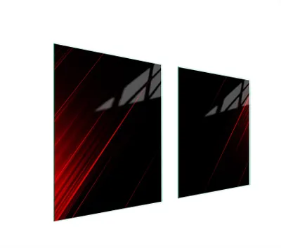 Produktbild von Glasschutzplatte Für Herd 85X52 Schwarz
